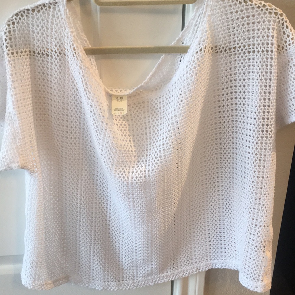 Free people white top